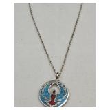 925 Silver Chain with Pendant (pendant not silver)