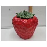 Vintage Strawberrt USA Pottery Cookie Jar