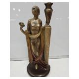 Old Kupun Metal Statue 14" high See Maker