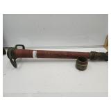 Firemans Fog  Brass Nozzle 1.5" Straight Bore