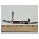 Case Pocket Knife One Blade Broke Off