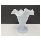 VTG Light Blue Fenton Mini Vase