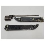 WWII #4 MKII Bayonet & Scarabs