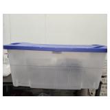 28 Gal Clear Storage Tote