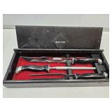 Wear- Ever Carving Set in Wood Box