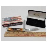 Like New Case XX 2 Blade Pocket Knife with Box