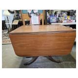 Duncan Phyfe Table 37 x 28, Opend 37 x 62"