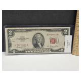1953 $2 Dollar Red Note