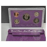 1989 US Mint Proof Coin Set