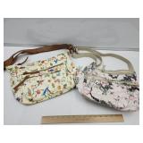 Bueno Floral Purse & Carry Bag 15" W