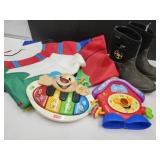 Christmas Flags F.P. Toys & LIncoln Outfitter Sz.5