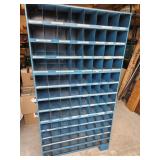 Metal Cabinet w/Cubby Holes