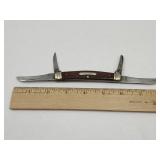 4 Blade USA Pocket Knife See Maker