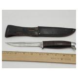 Case XX USA Knife w/ Leather Sheath