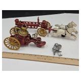 Cast Iron Horses  & Wagons  SEE PICS