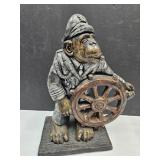 17" high Monkey Sailor