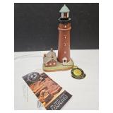 11" high Lefton Lighthouse  Night Light