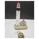 12" high Lefton Lighthouse  Night  Light