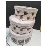 Nesting Hat Storage Boxes