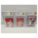 3 Indiana Fever Collector Cards Caitlin, Sophie