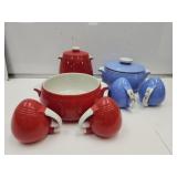 VTG USA  Halls Pottery Dishes Lot +