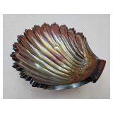 VTG Westmoreland Carnival Glass Footed Shell Dish