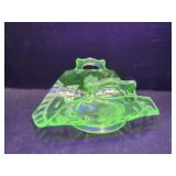 Uranium Handle Dish 6.5" L