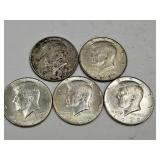 1965, 66, 67, 68 & 69 Kennedy 40% Silvert