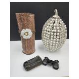 Signed Pottery See Maker, Opera Glasses, ++