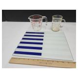 Pamco 1.5 Measuring Cup, Kate Spade Cutting Board+