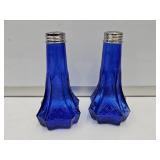 Cobalt Glass Shakers