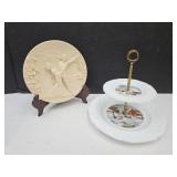 Madama Betterfla & Indiana Glass Burris & Ives