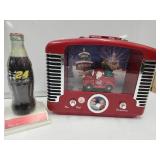Working Santa Radio & #24 Gordon Coke Bottle