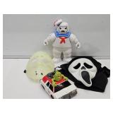 Ghost Busters Car, Figure & Halloween Mask