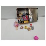 Shopkins Doll Food & Lunchbox With Toys Inside