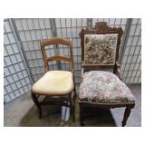 2 Antique Chairs Eastlake +