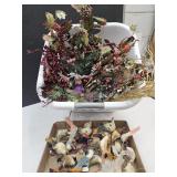 Artificial Berries,  Flowers & Birds