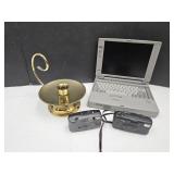 Cameras & Lg Brass Candle Holder,Old Laptop