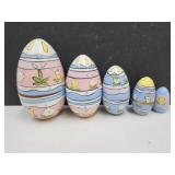 Easter 1.50"-5" H Nesting Eggs