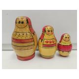 Poland Nesting Dolls 2.25" -4.5" H