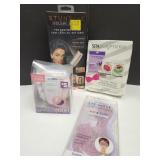 Eye Mask, Spa Treatment, Socks & Lotion, Brush