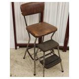 Vintage Cosco Step Stool Chair