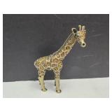 Porcelain Enamel Giraffe Trinket Box