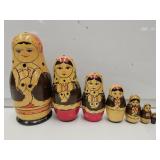 Russian Nesting Dolls 1" to 7" high