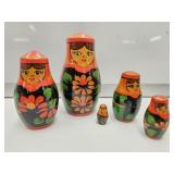 Nesting Dolls 3/4" to 3.5" highj
