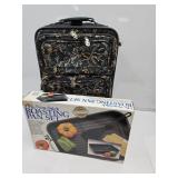 3 Pc. Non Stick Roasting Set & Travel Luggage