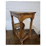 Side Tasble with Shelves 14 x 20 x 25"h