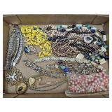 Beautiful Costume Jewelry Lot Necklaces, Locket+
