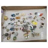 VTG Costume Earring Lot