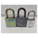 Best Chrome & 2 American Locks NO KEYS